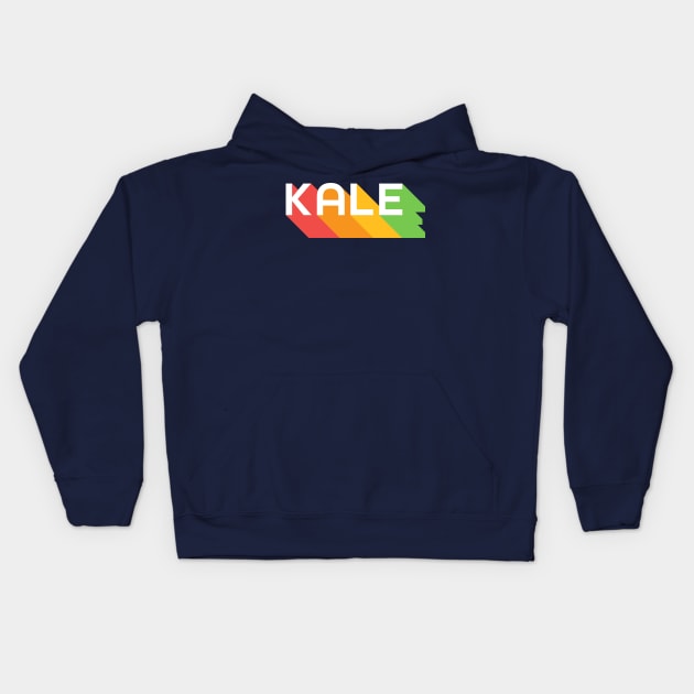 Kale Kids Hoodie by MZeeDesigns